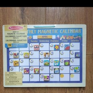 Melissa & Doug Monthly Magnetic Calendar